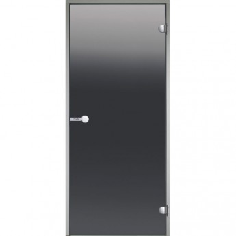 Дверь HARVIA с алюминиевой коробкой 9х21 стекло серое Дверь HARVIA с алюминиевой коробкой 9х21 стекло серое